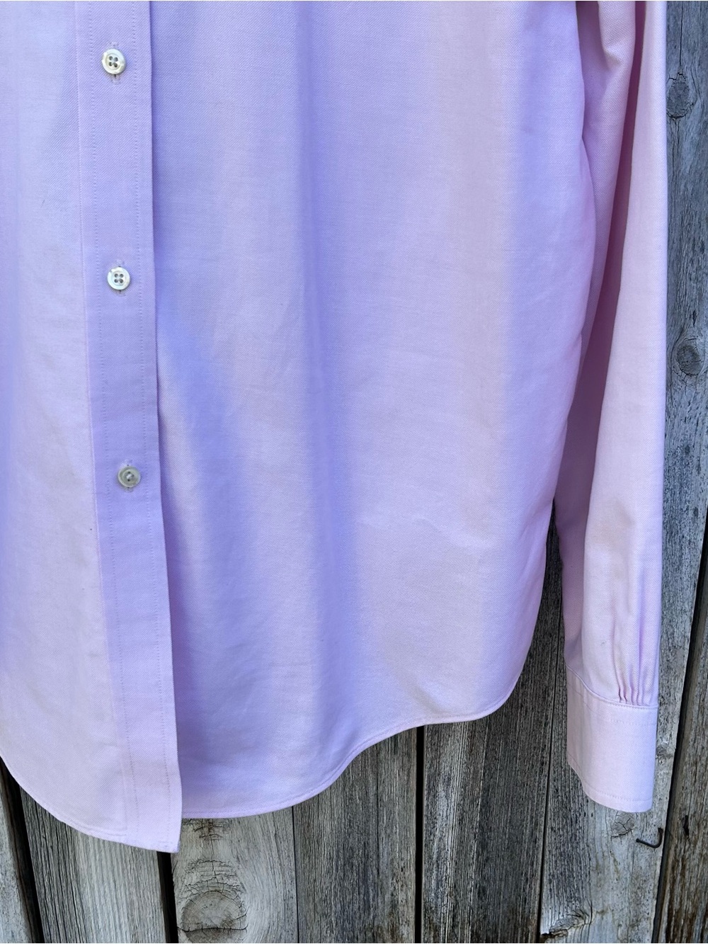 Brooks Brothers Classic Fit Supima Cotton Oxford Shirt Pink 14 - Picture 6 of 15